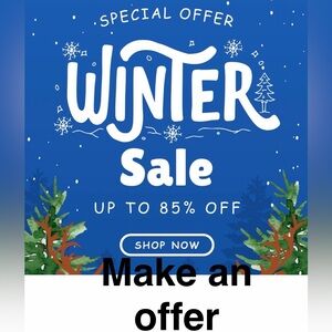 Winter Sale Poster